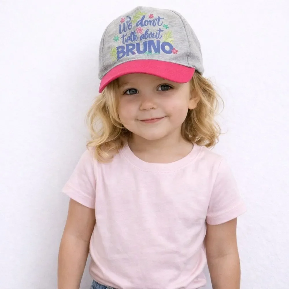 Disney Encanto “We Don’t Talk About Bruno” Girls Adjustable Baseball Hat